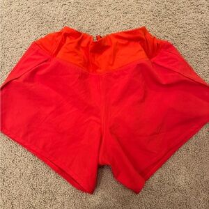 CRZ YOGA Red Shorts